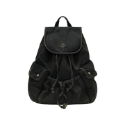 DEFGARMENTS Needle Denim Bag Pack Black Denim