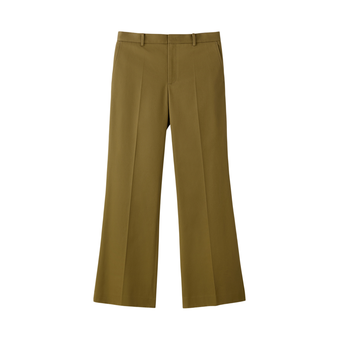 RM25WWPT009KK Recto Lotus Cotton Flare Pants Khaki