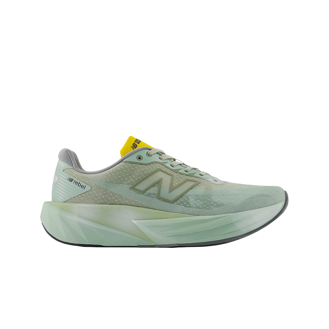 뉴발란스 퓨어셀 레벨 v5 가터 스네이크 모자이크 그린 - D 스탠다드(New Balance FuelCell Rebel v5 Garter Snake Mosaic Green - D Standard) - 1
