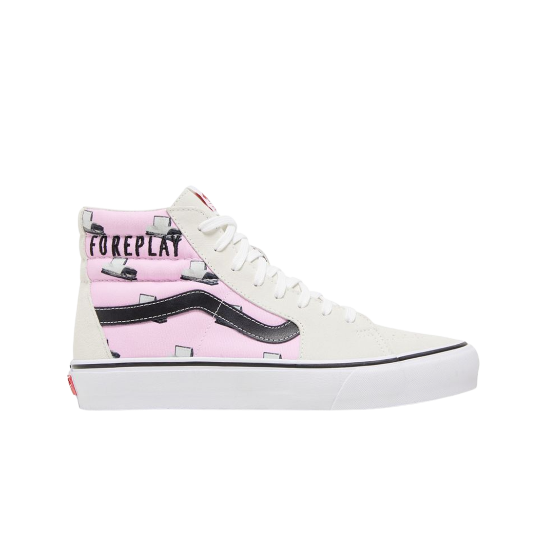 반스 x 칼리 손힐 드윗 볼트 스케이트 하이 LX 핑크 둠스데이  포어플레이(Vans x Cali Thornhill Dewitt Vault Sk8-Hi LX Pink Doomsday Foreplay) - 1