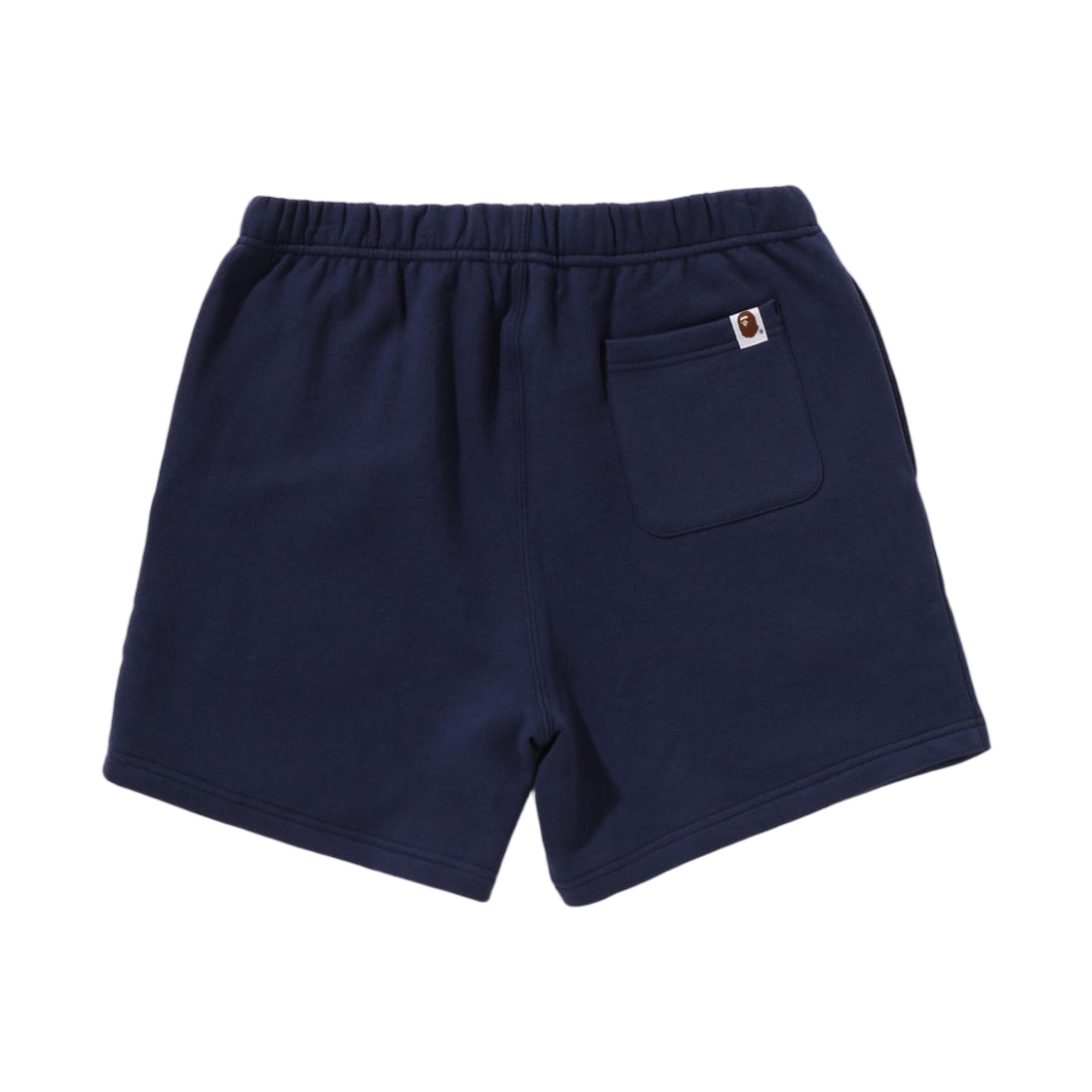(W) 베이프 바이 베이싱 에이프 스웨트 쇼츠 네이비((W) BAPE By Bathing Ape Sweat Shorts Navy) - 2