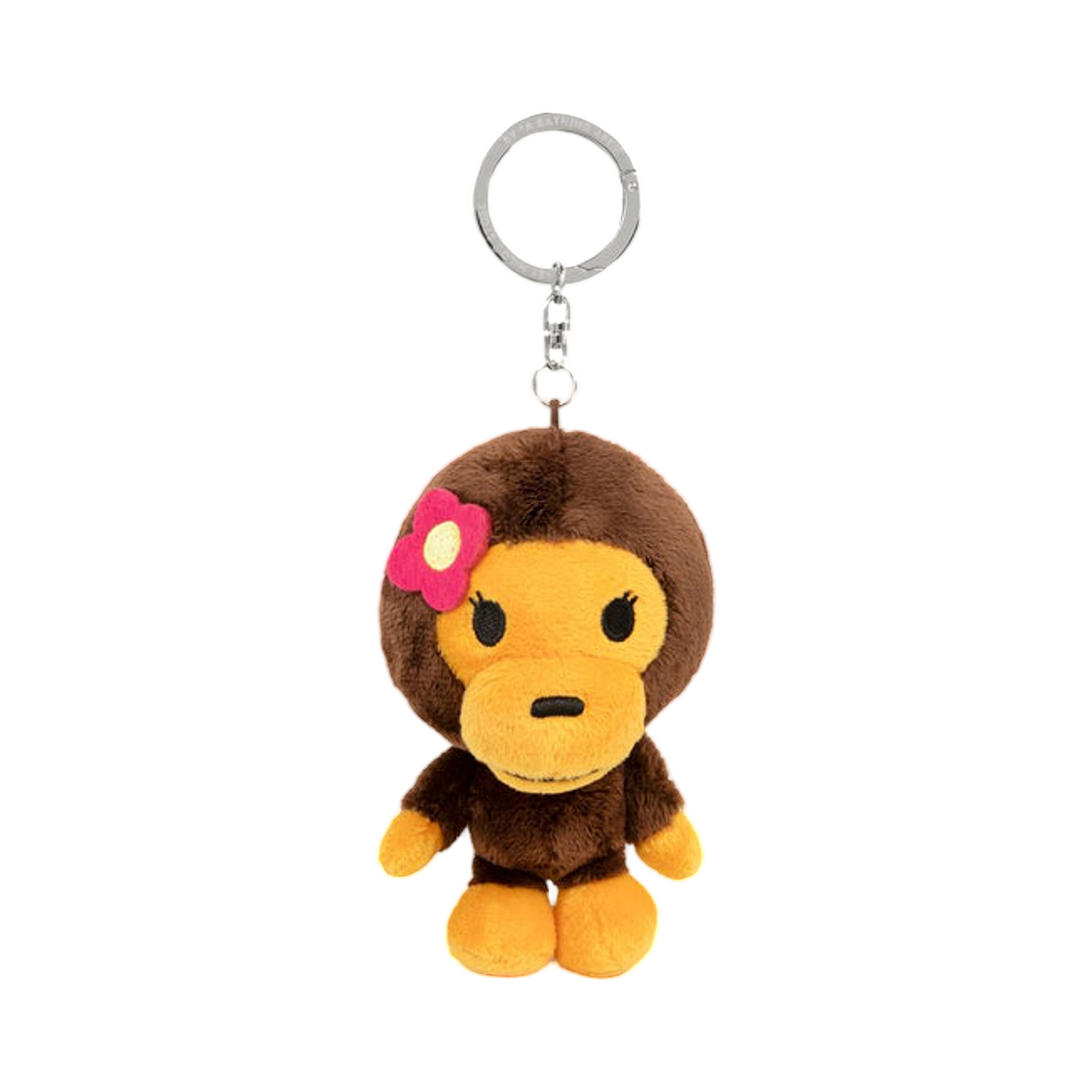 베이프 베이비 리사 플러시 인형 키체인 브라운(BAPE Baby Lisa Plush Doll Keychain Brown)