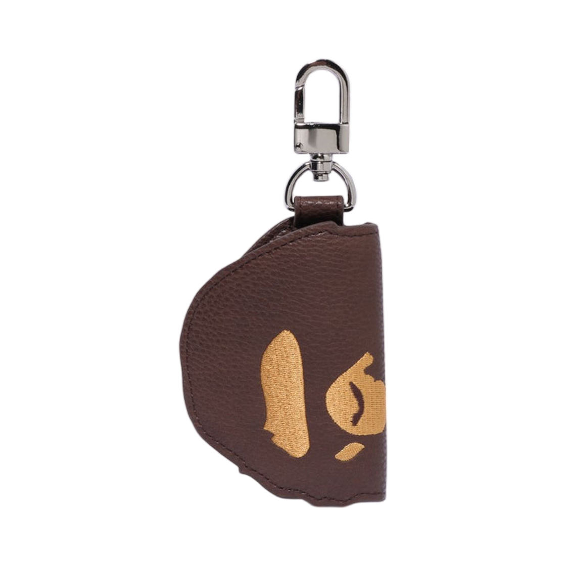 베이프 에이프 헤드 키 케이스 브라운(BAPE Ape Head Key Case Brown)