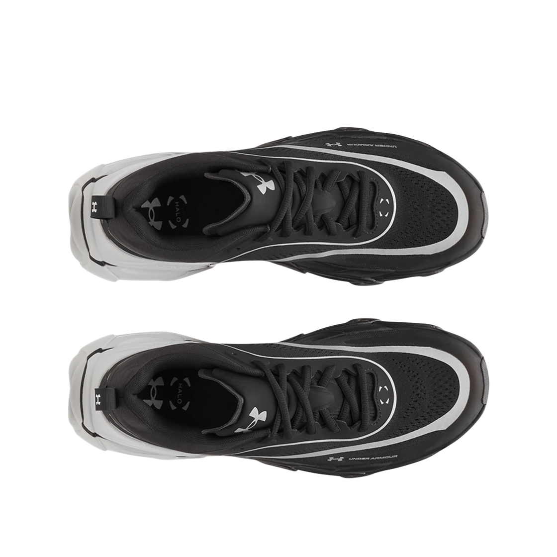 언더아머 헤일로 레이서 블랙 디스턴트 그레이(Under Armour Halo Racer Black Distant Gray) - 2