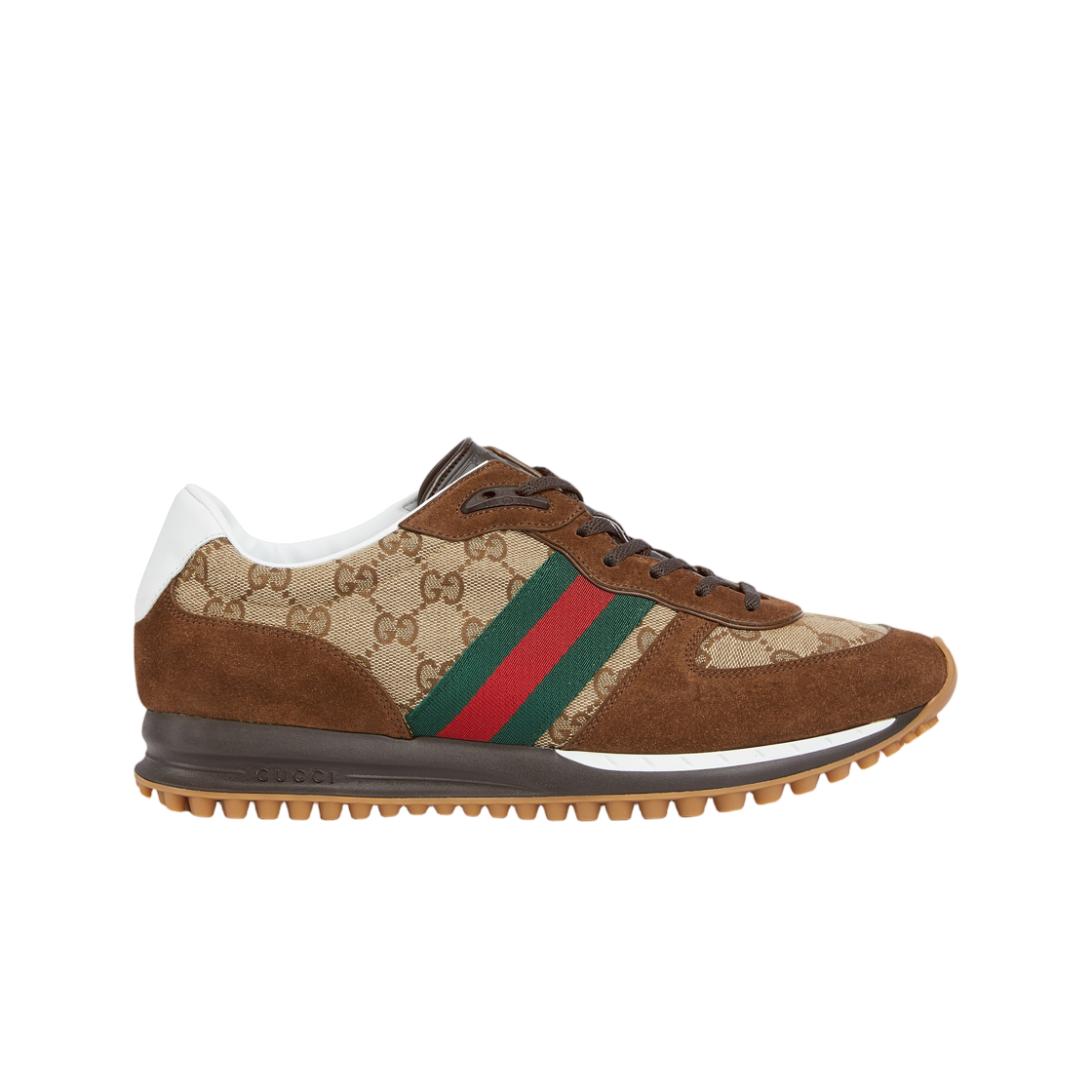 832461-AAFL9-2341 Gucci Re-Motion Sneakers Beige Dark Brown