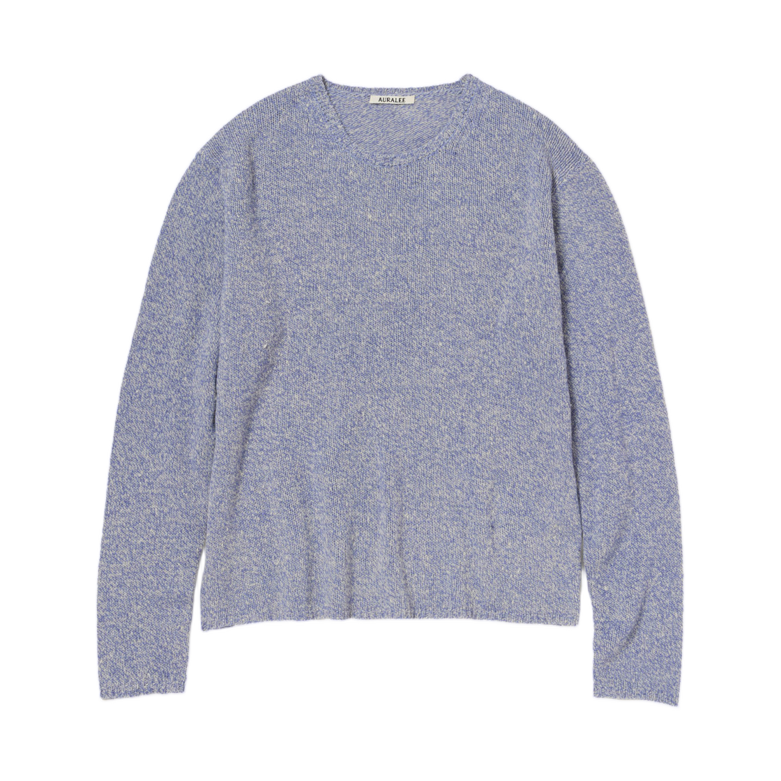 A25AP01JZ Auralee Airy Silk Wool Knit P/O Top Light Purple - 25AW