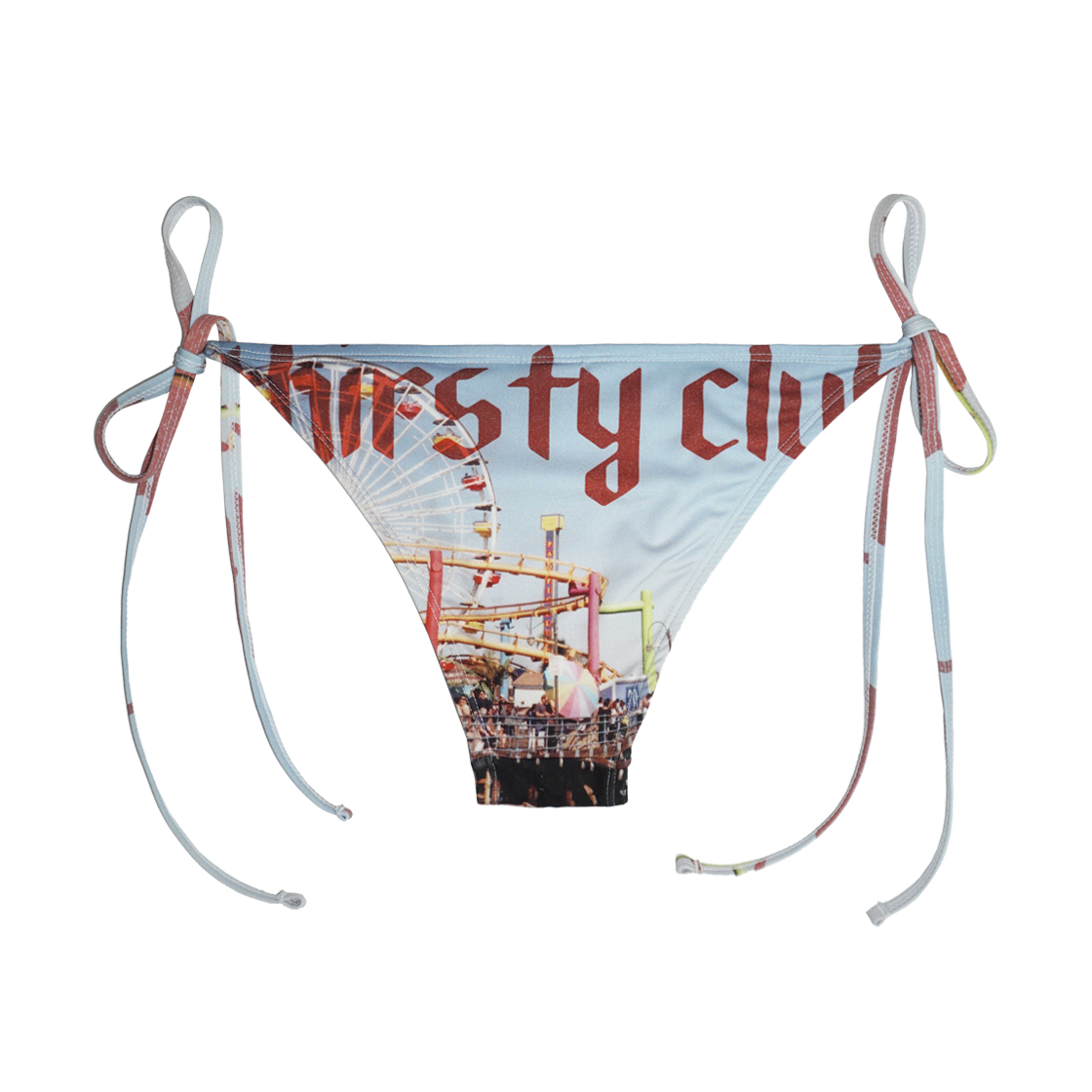 떨스티클럽 산타모니카 비키니 - 트라이앵글 바텀(THIRSTY CLUB Santa Monica Bikini - Triangle Bottom)