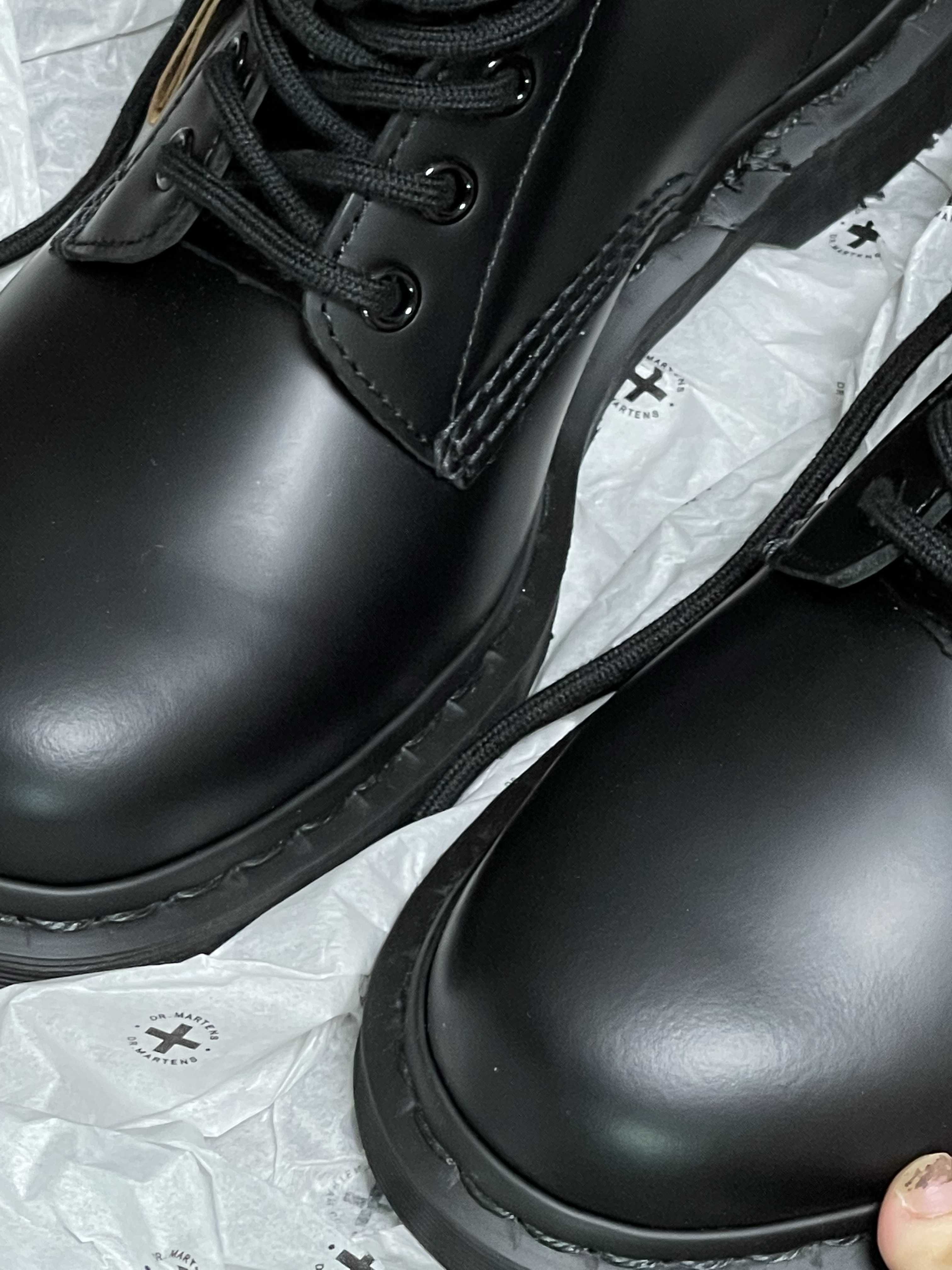 Dr. Martens Jadon Boots Black 착용 스타일 - 6