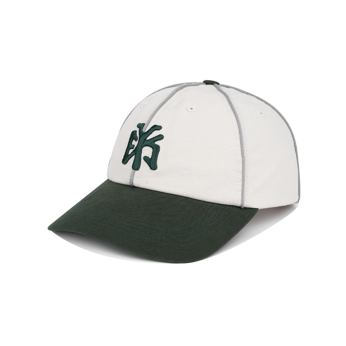 예스아이씨 파이핑 스포츠 캡 그린(YESEYESEE Piping Sports Cap Green)