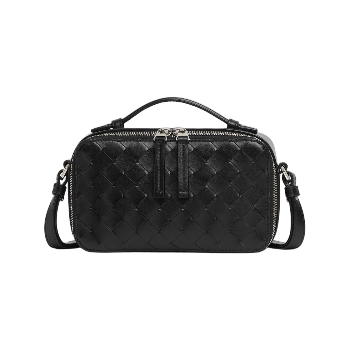 보테가 베네타 겟어웨이 폰 파우치 블랙(Bottega Veneta Getaway Phone Pouch Black) - 1