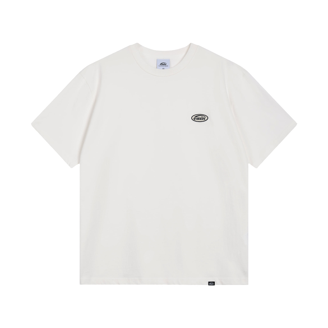 이미스 러버 패치 티셔츠 화이트(Emis Rubber Patch T-Shirt White) - 1