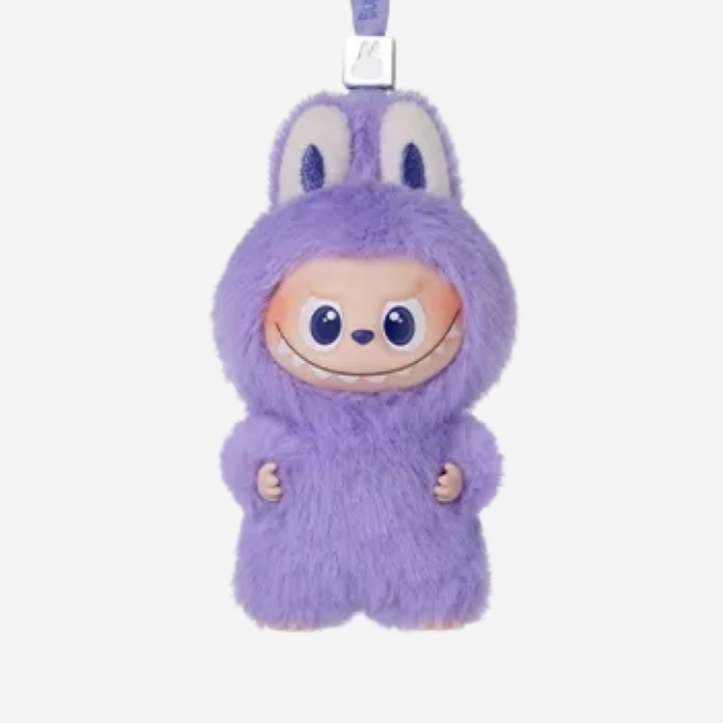 Pop Mart Labubu The Monsters Pin For Love Series Vinyl Plush Pendant (N-Z) T (Opened Case) 착용 스타일 - 2