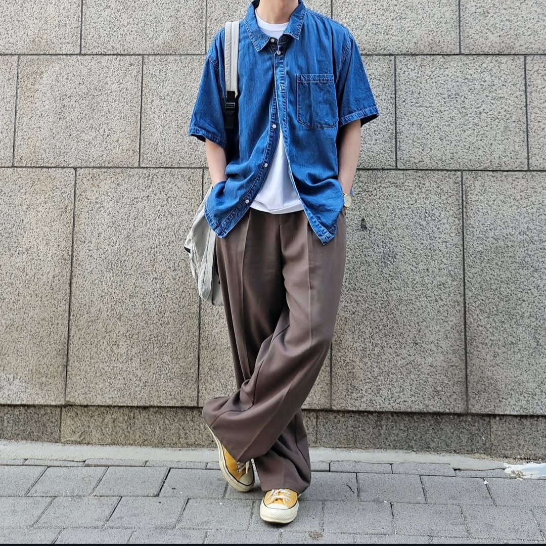 Converse Chuck 70 Ox Vintage Canvas Sunflower 착용 스타일 - 2