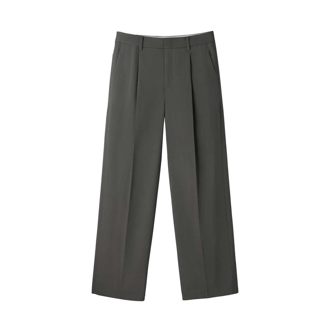 RM25WWPT001GR Recto Tuck Detail Suit Pants Midnight Grey