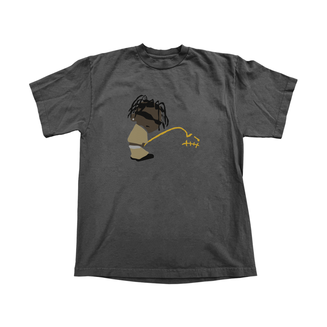 트래비스 스캇 로데오 x CPFM 트랙 8 티셔츠 블랙(Travis Scott Rodeo x Cactus Plant Flee Market Track 8 T-Shirt Black)