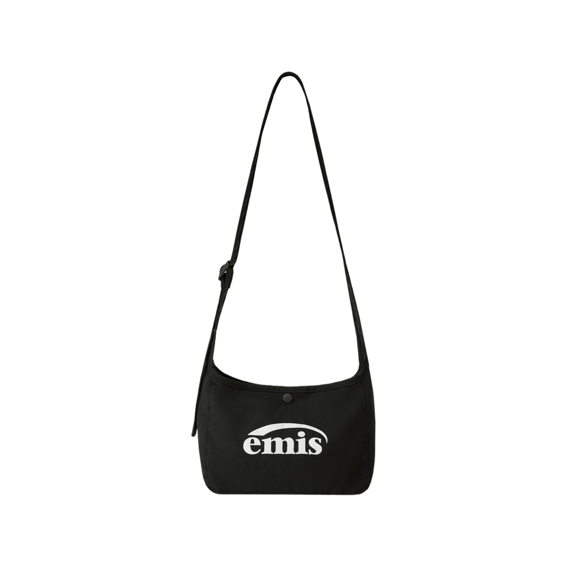 이미스 나일론 미니 크로스바디백 블랙(Emis Nylon Mini Crossbody Bag Black)