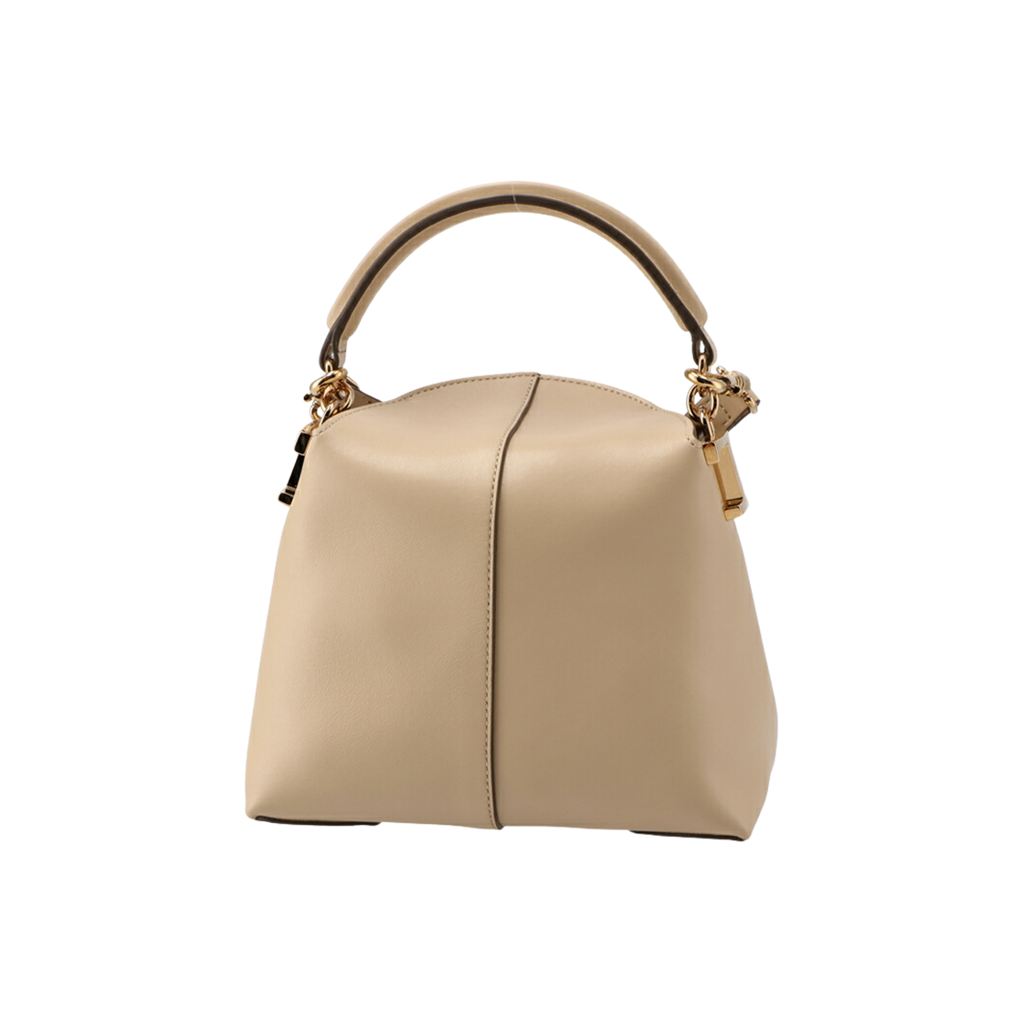 XBWTSTO0000XPRC600 Tod's T Case Messenger Tote Bag in Leather Micro Beige