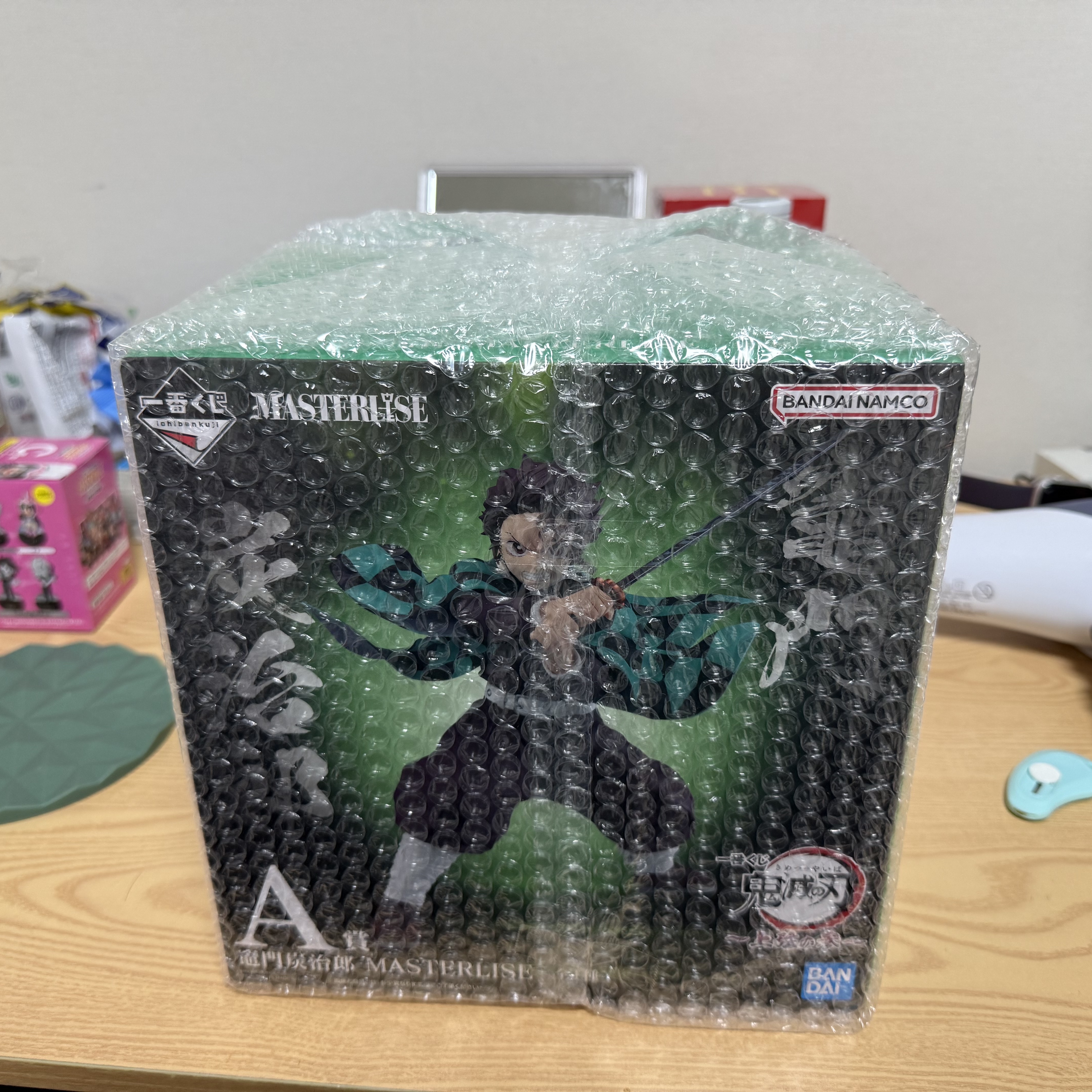 Bandai Ichiban Kuji Demon Slayer Kimetsu no Yaiba - Upper Rank Three A Prize Kamado Tanjiro MASTERLISE 착용 스타일 - 1