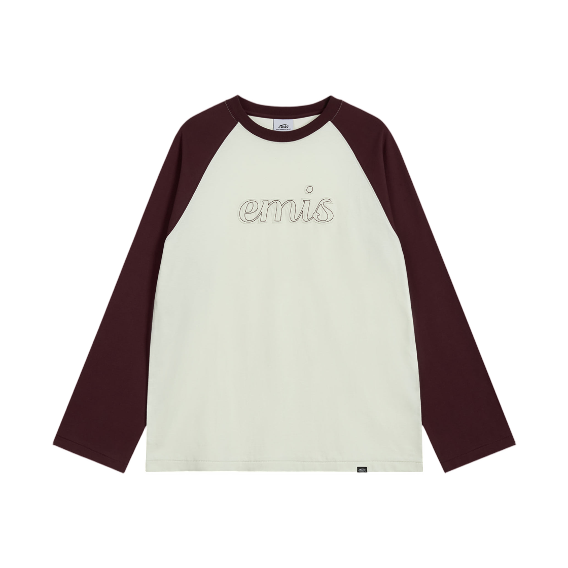 - Emis Long Sleeve Raglan T-Shirt Cream
