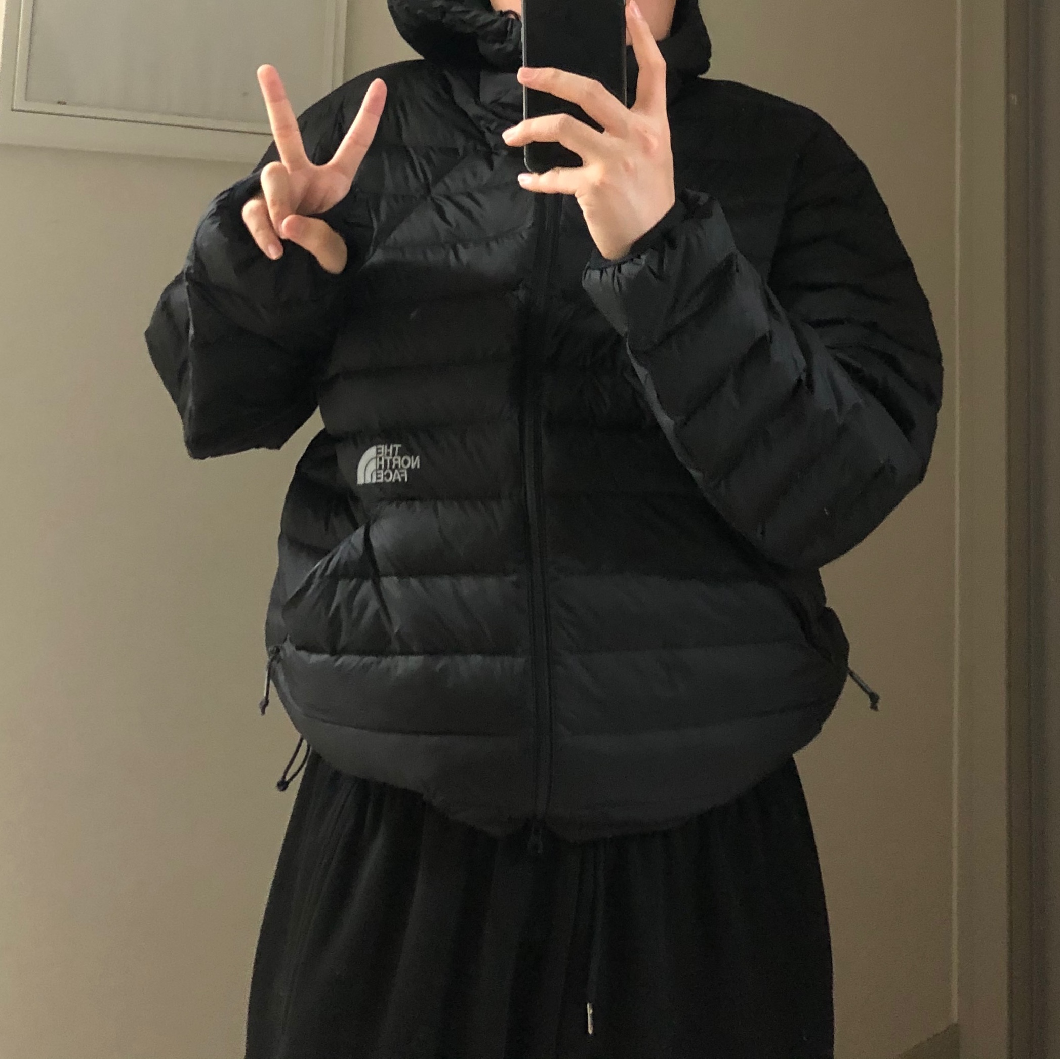 The North Face Ventus On Jacket Black 착용 스타일 - 3
