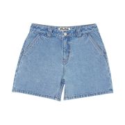 (W) PLAC Classic Denim Shorts M39 Mid Blue