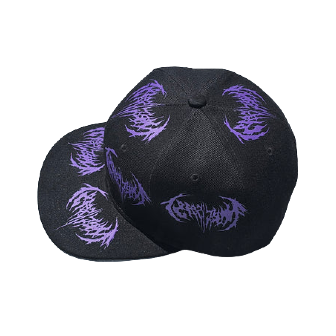 YVL 나르시시스트 스냅백 퍼플 블랙(YVL Narcissist Snapback Purple Black)