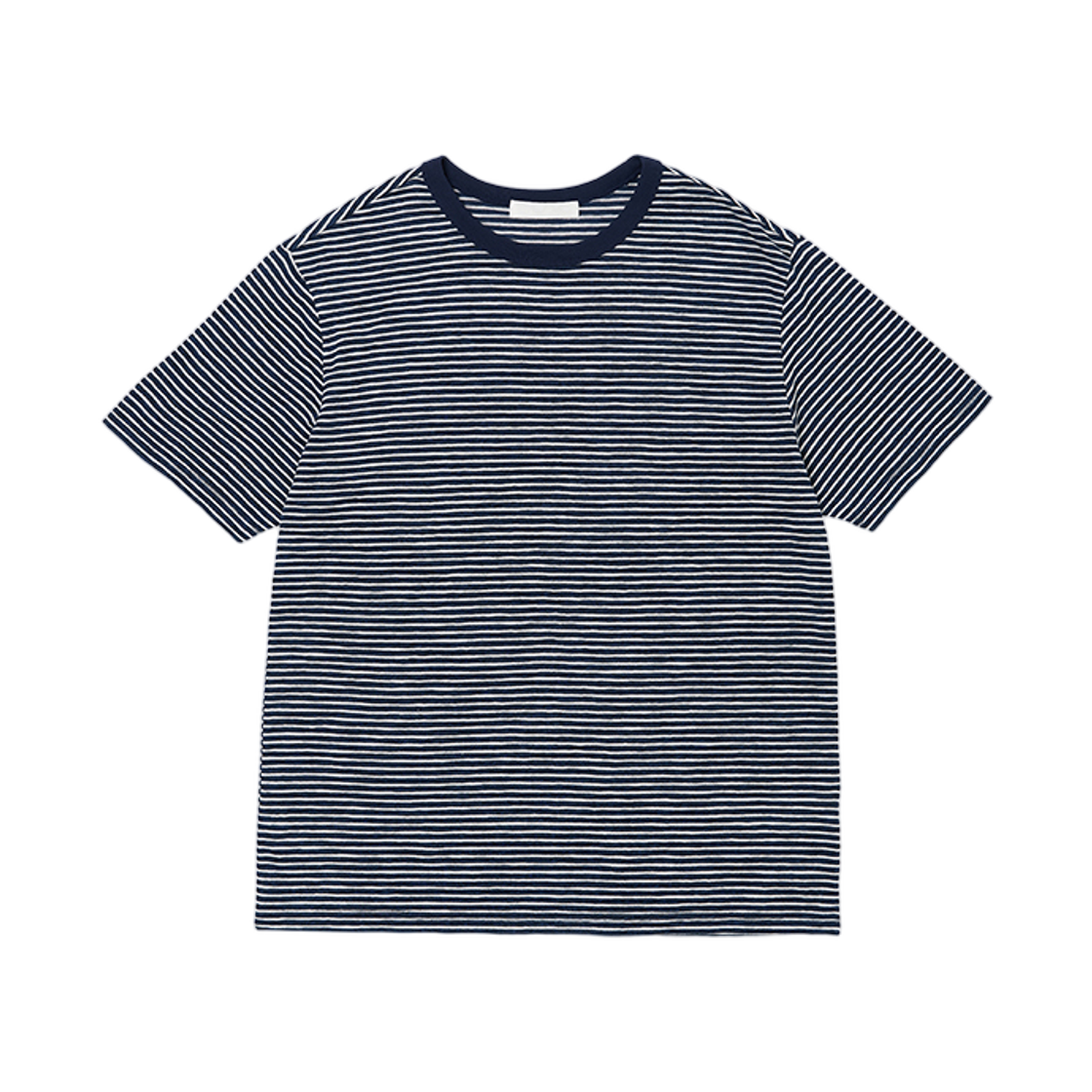 플랙 베이직 스트라이프 숏슬리브 티셔츠 네이비(PLAC Basic Stripe Short Sleeve T-Shirt Navy)