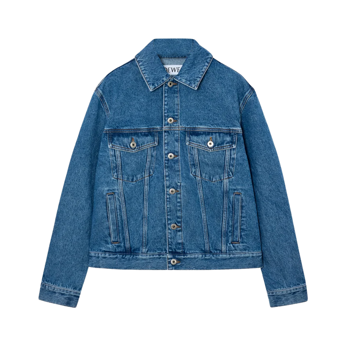 로에베 애너그램 데님 자켓 진 블루(Loewe Anagram Denim Jacket Jeans Blue)