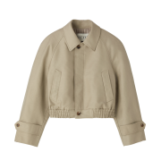 Recto Reglan Sleeves Cotton Jumper Light Taupe