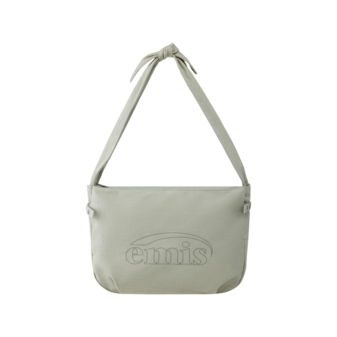 이미스 빈티지 코튼 크로스바디백 애쉬 베이지(Emis Vintage Cotton Crossbody Bag Ash Beige)