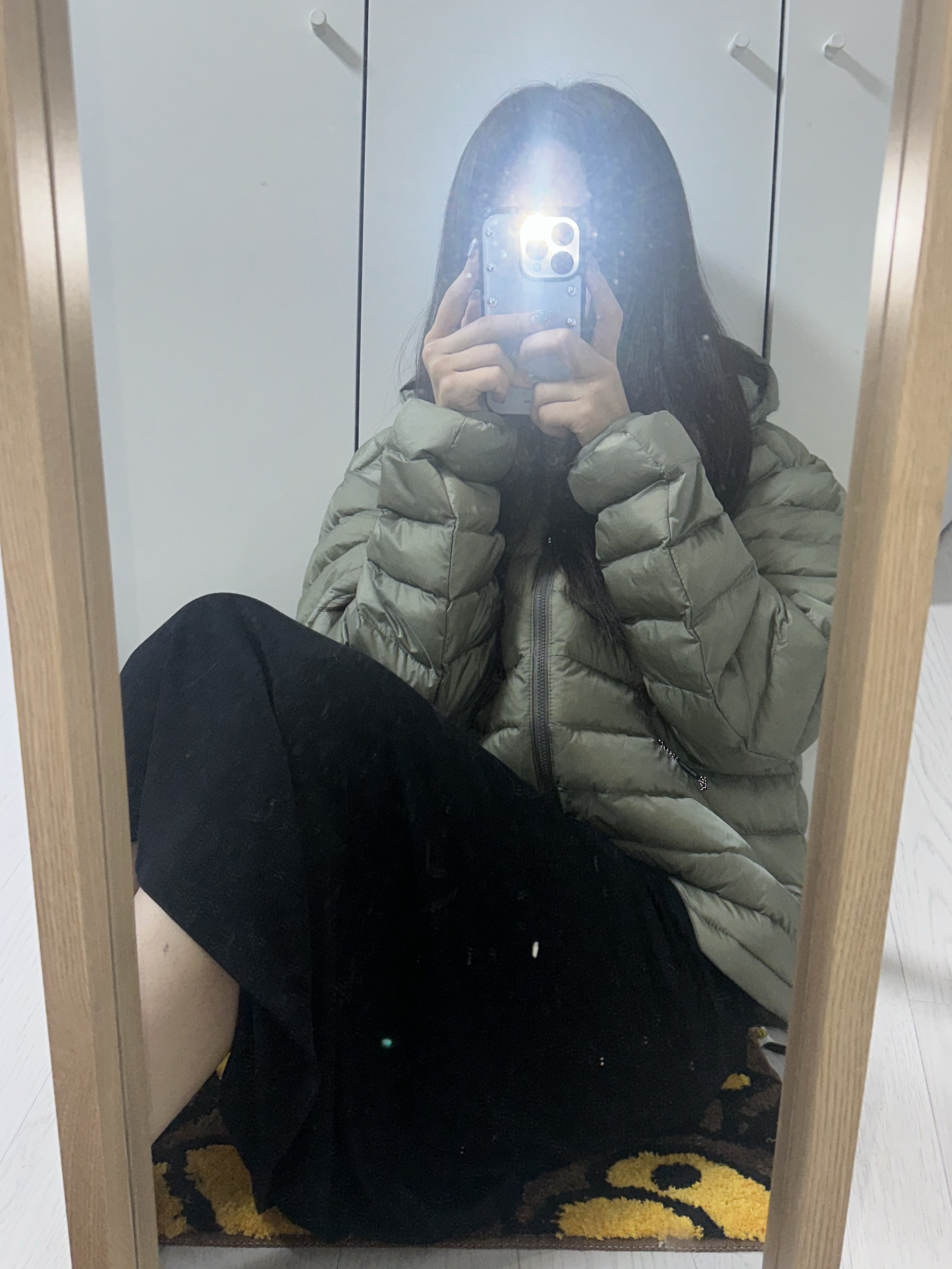 The North Face Ventus On Jacket Light Khaki 착용 스타일 - 2
