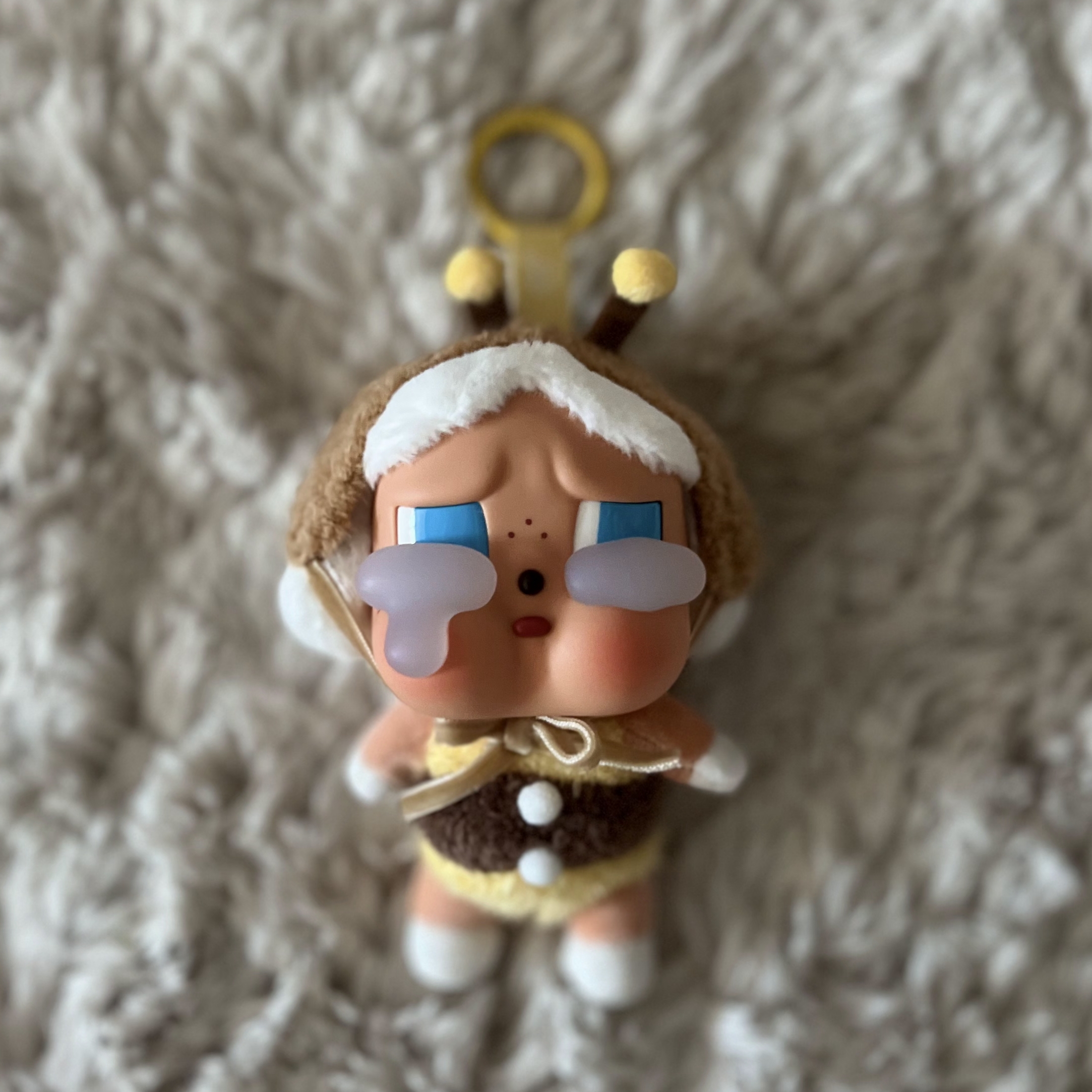 Pop Mart Crybaby Crying Again Series Plush Keyring Sealed Case (6 Blind Boxes) 착용 스타일 - 7