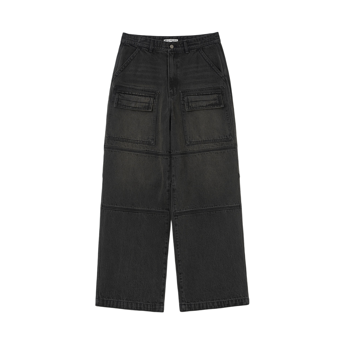 ML640FBK Millo Archive Jen Front Cargo Pants Fade Black