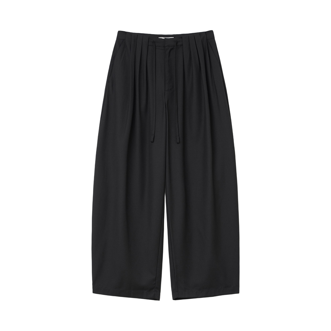 ML585BLK Millo Archive Abundant Curved String Pants Black