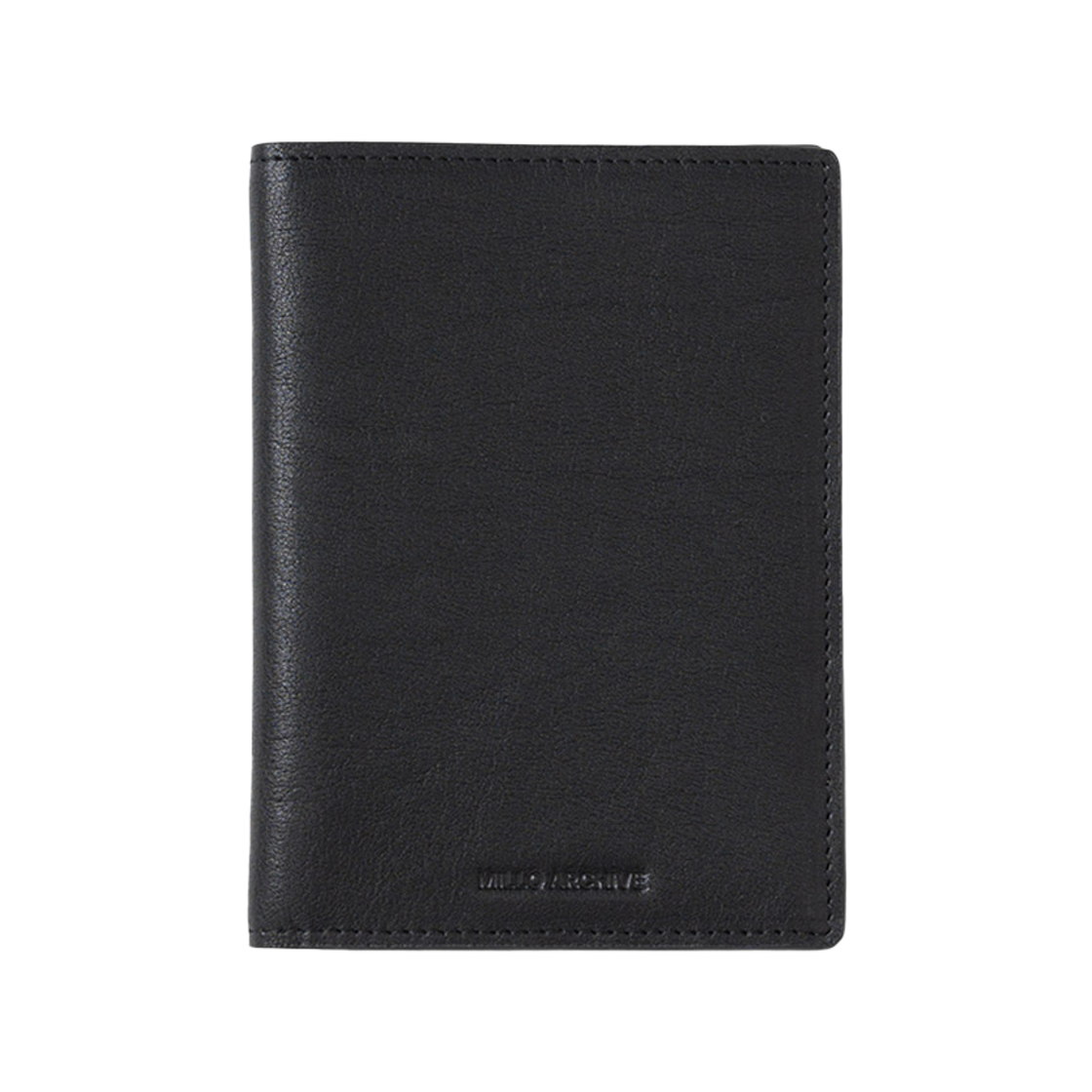 밀로 아카이브 케이드 레더 패스포트 월렛 블랙(Millo Archive Cade Leather Passport Wallet Black)
