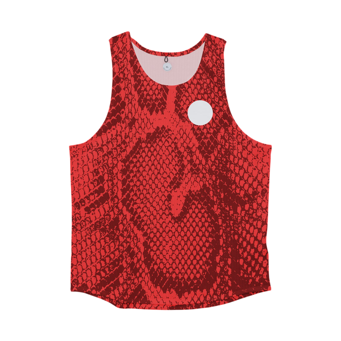 파티시페이션 싱글렛 레드 스네이크 스케일(Participation Singlet Red Snake Scale)