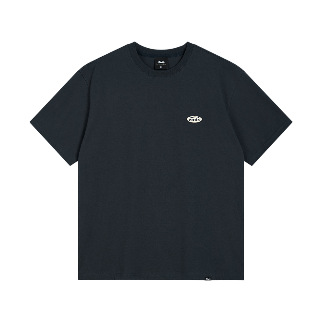 이미스 러버 패치 티셔츠 네이비(Emis Rubber Patch T-Shirt Navy) - 1