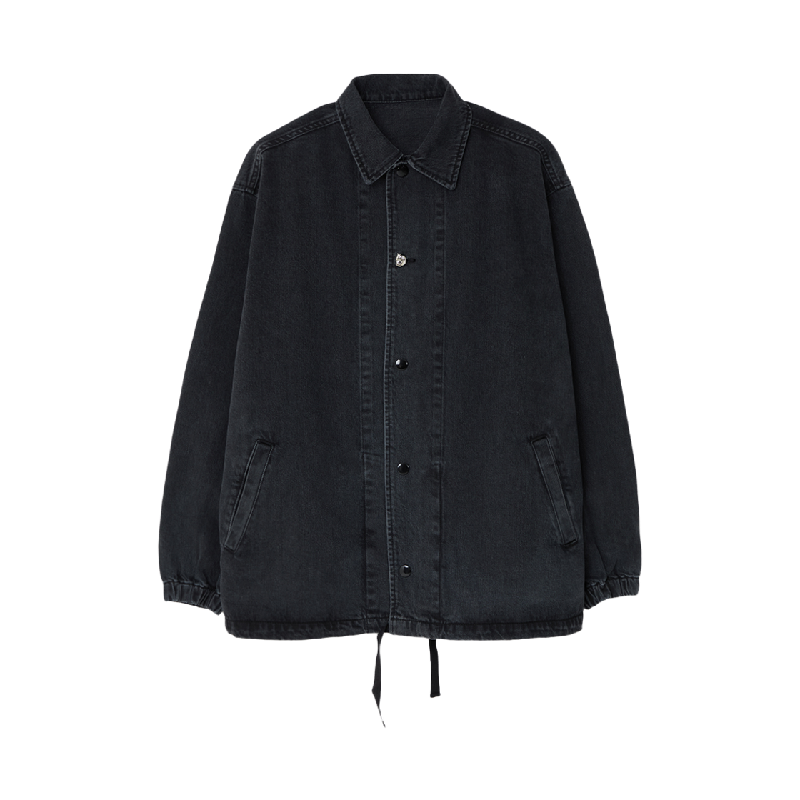 순진 파커 앤 하치 코치 재킷 블랙(SOONJEANS Paker and Hachi Coach Jacket Black)