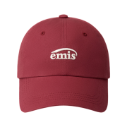 Emis Small Logo Ball Cap Red