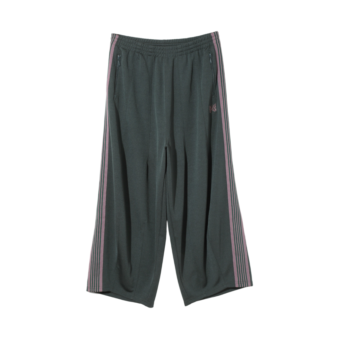 니들스 H.D. 트랙 팬츠 폴리 스무스 그린(Needles H.D. Track Pants Poly Smooth Green)