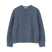 Millo Archive Crop Move Cardigan Indigo Blue