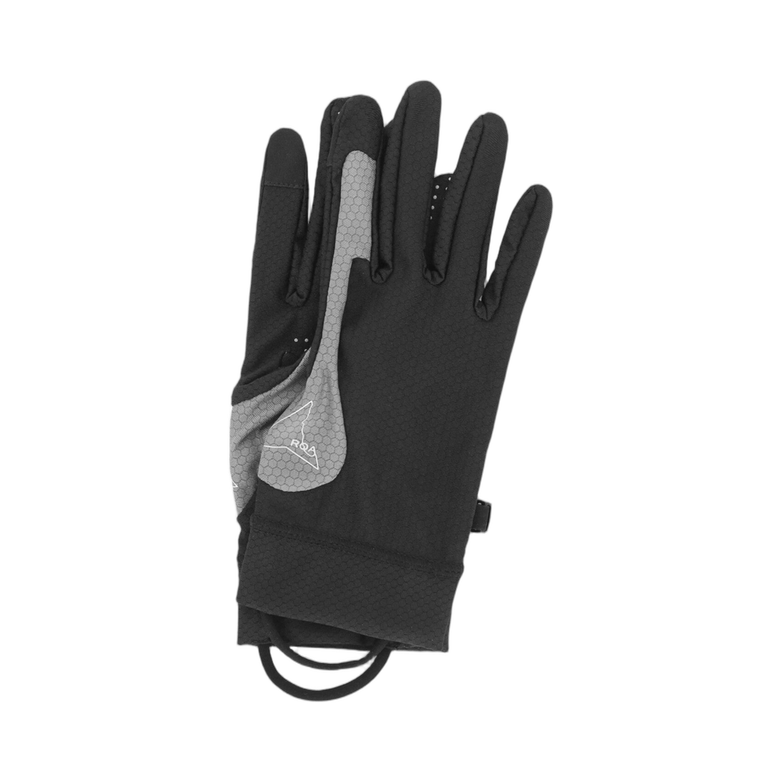 RBUW2103FA89-BLK0028 ROA Andie Base Layer Gloves Black Grey