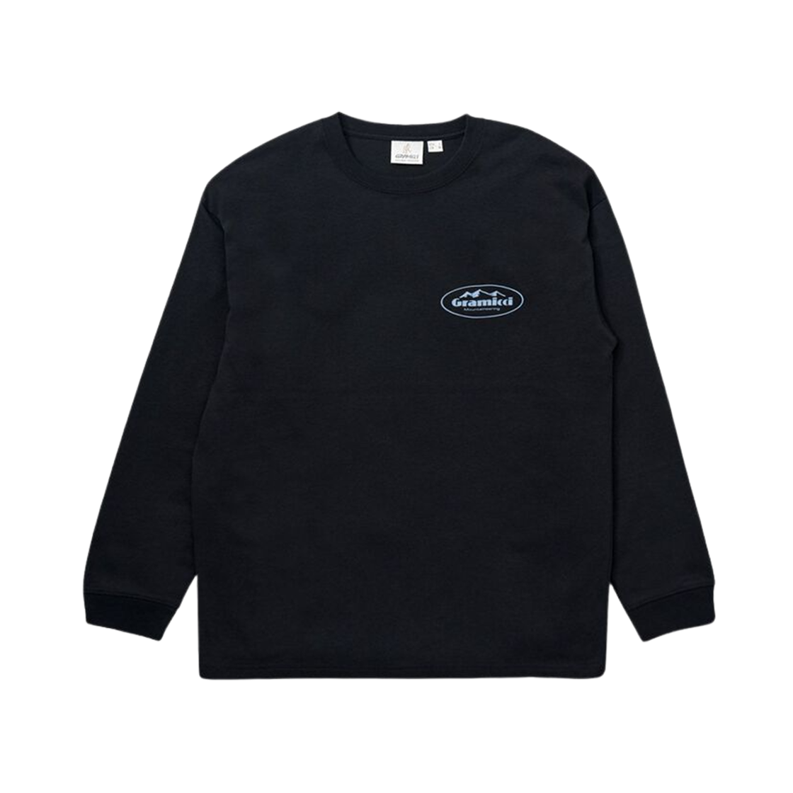 그라미치 마운티니어링 롱슬리브 티셔츠 빈티지 블랙 - US 사이즈(Gramicci Mountaineering Long Sleeve T-Shirt Vintage Black - US Sizing)