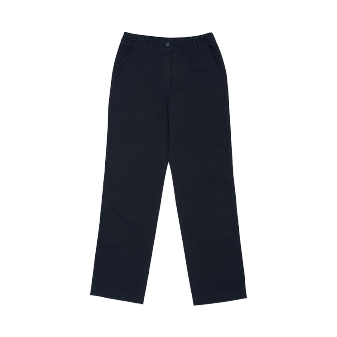 (W) 플랙 스트레이트 치노 팬츠 네이비((W) PLAC Straight Chino Pants Navy)
