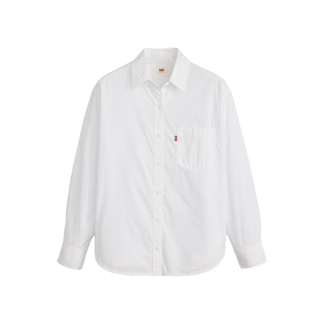 001HM-0003 Levi's Women Harlie Boyfriend Shirt Neutral