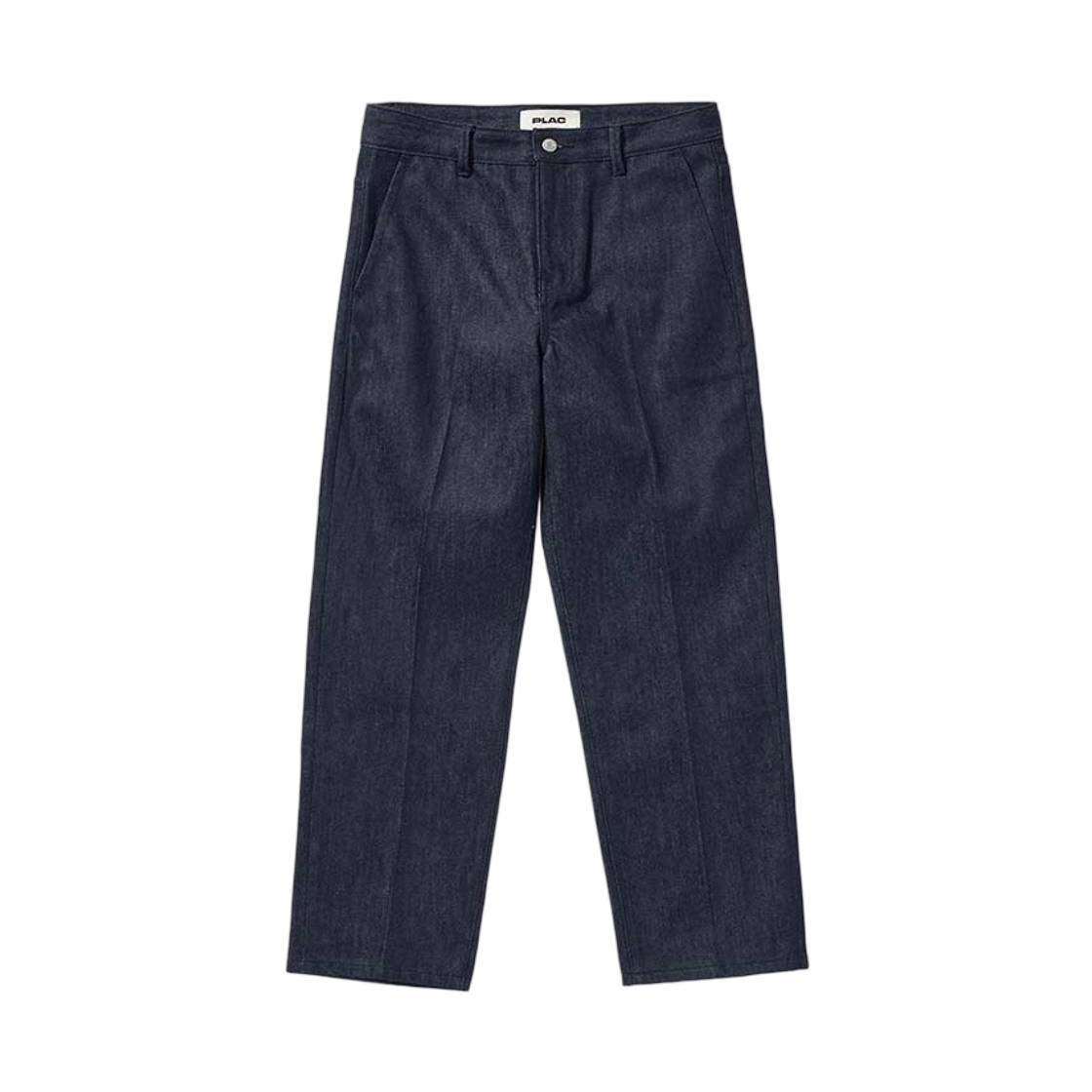 플랙 이집트데님 크롭 테이퍼드 데님 팬츠 P51 로우(PLAC Egypt Denim Cropped Tapered Denim Pants P51 Raw)