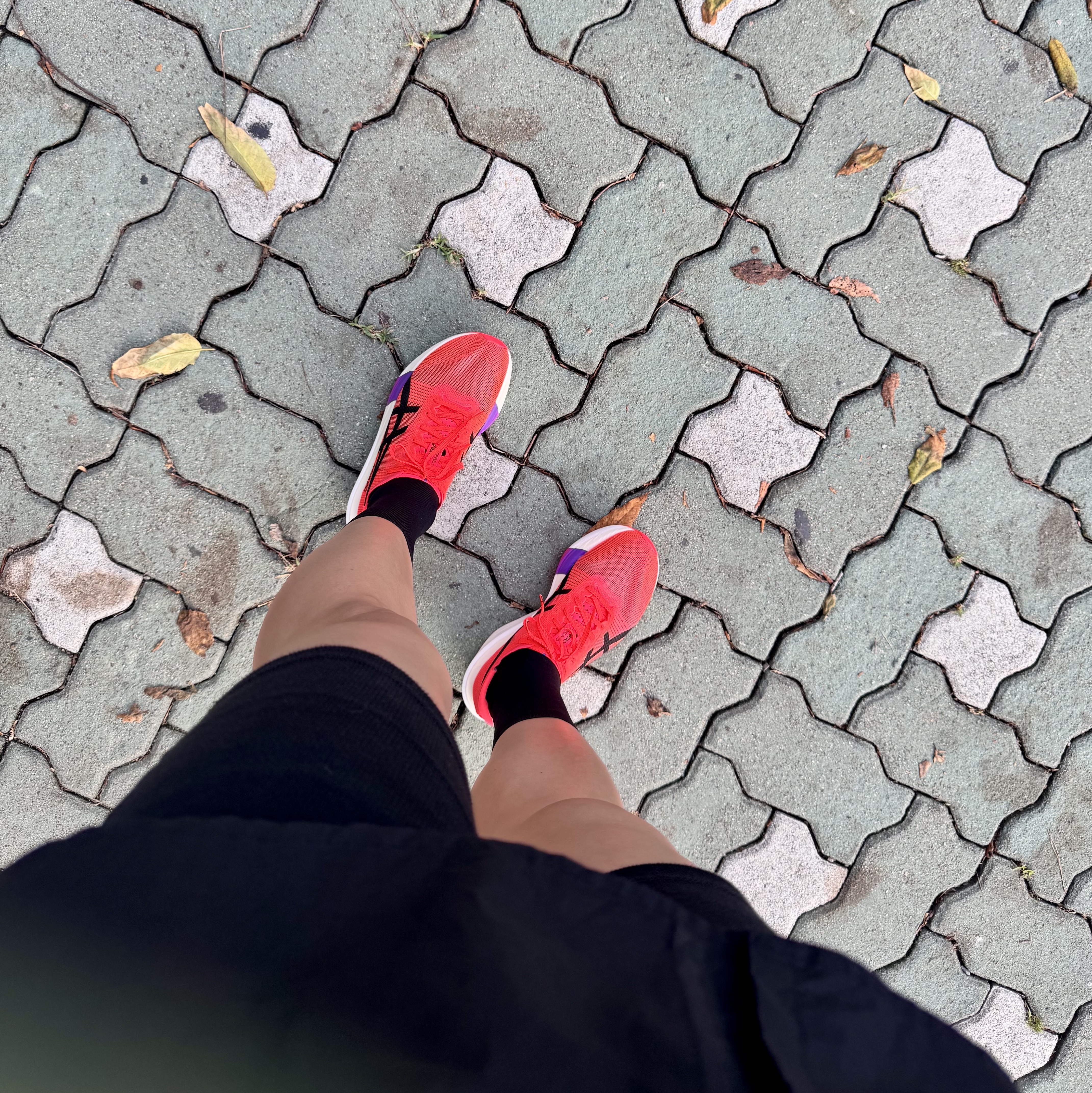 Asics Metaspeed Sky Tokyo Flash Red Black 착용 스타일 - 6