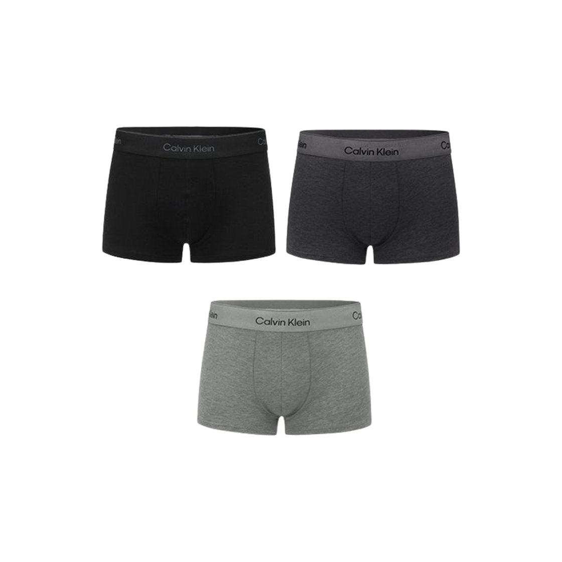 NB4389001 Calvin Klein Icon Cotton Stretch 3-pack Low Rise Trunk Multicolor