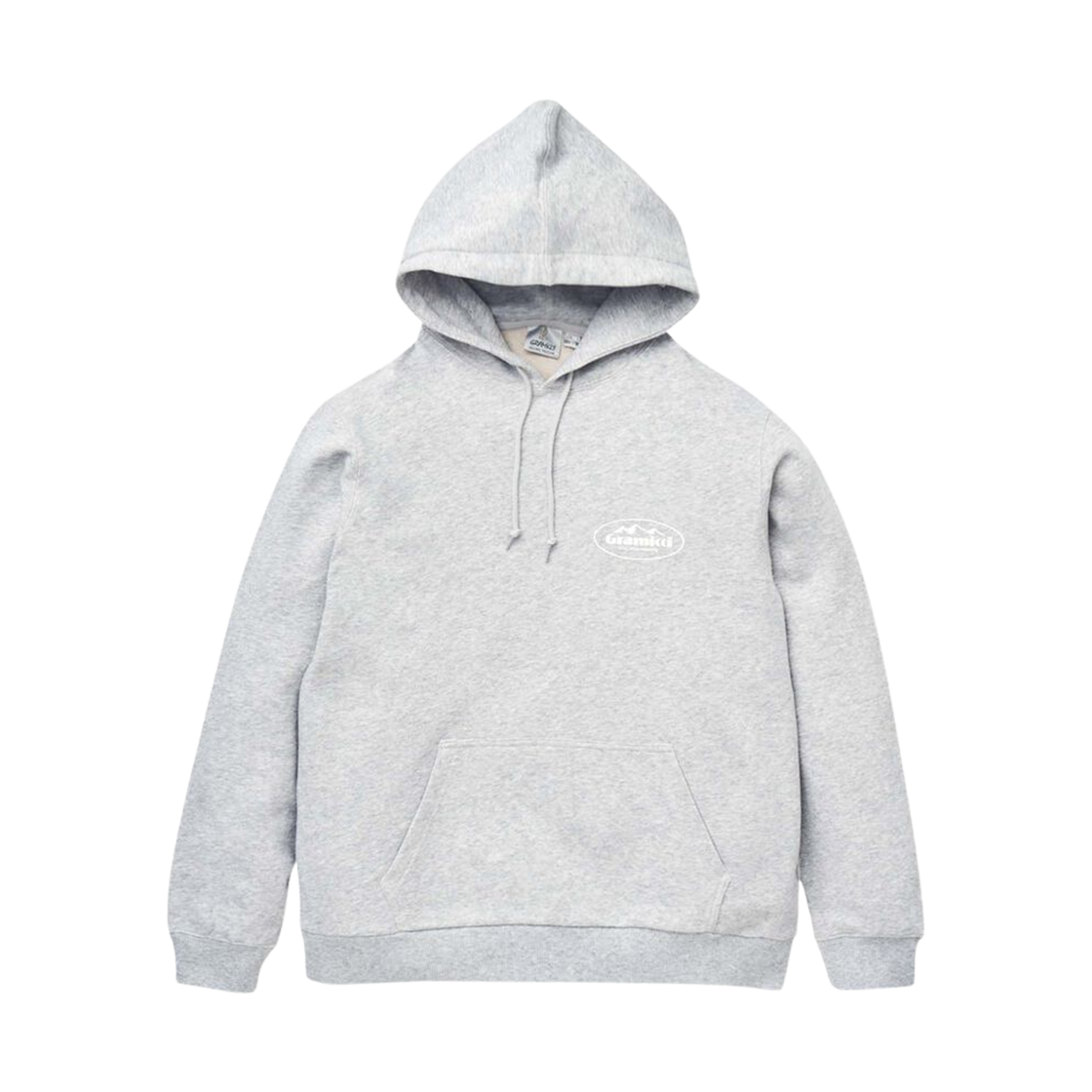 그라미치 마운티니어링 후드 스웨트셔츠 그레이 헤더 - US 사이즈(Gramicci Mountaineering Hoodie Sweatshirt Grey Heather - US Sizing)