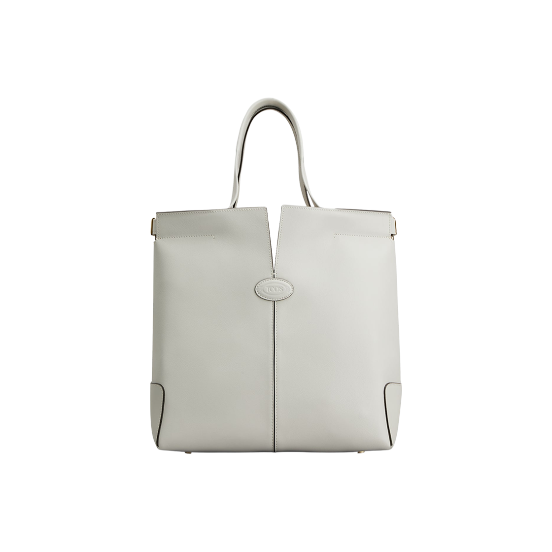 XBWDBMAT200RORB215 Tod's Di Bag Folio in Leather Small Grey